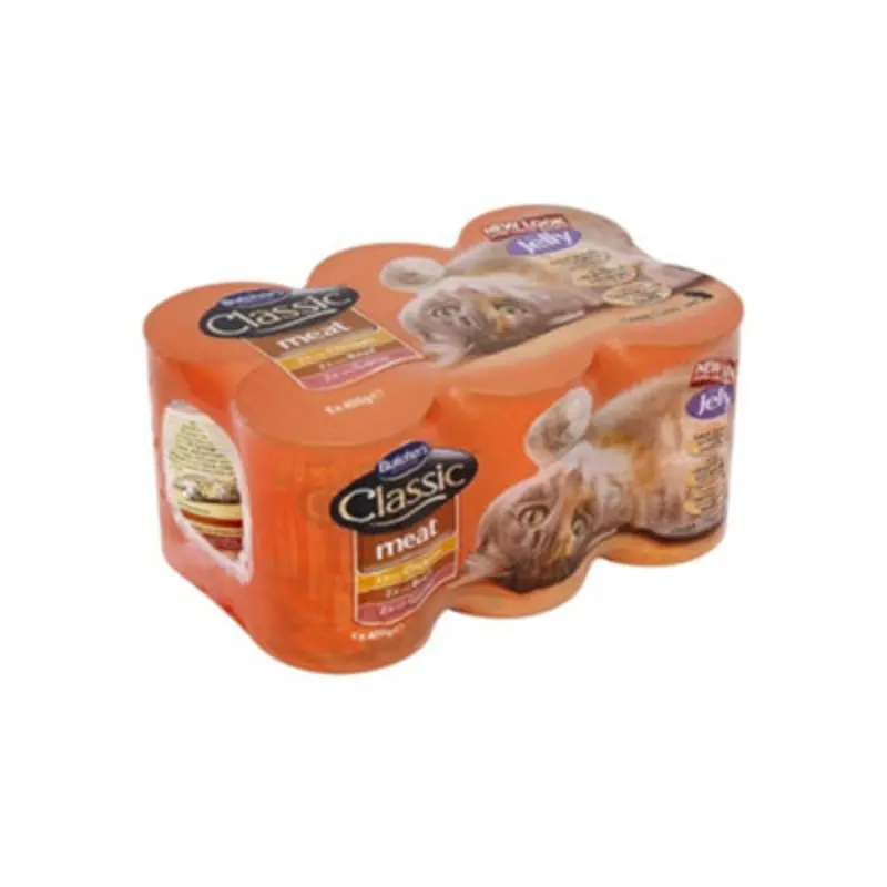 Dibor Butchers Classic Variety Pack Meat Cat Food 6X400g Size 6
