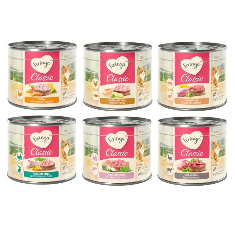 Feringa Classic Meat Menu Mixed Trial Pack - 6 X 200G