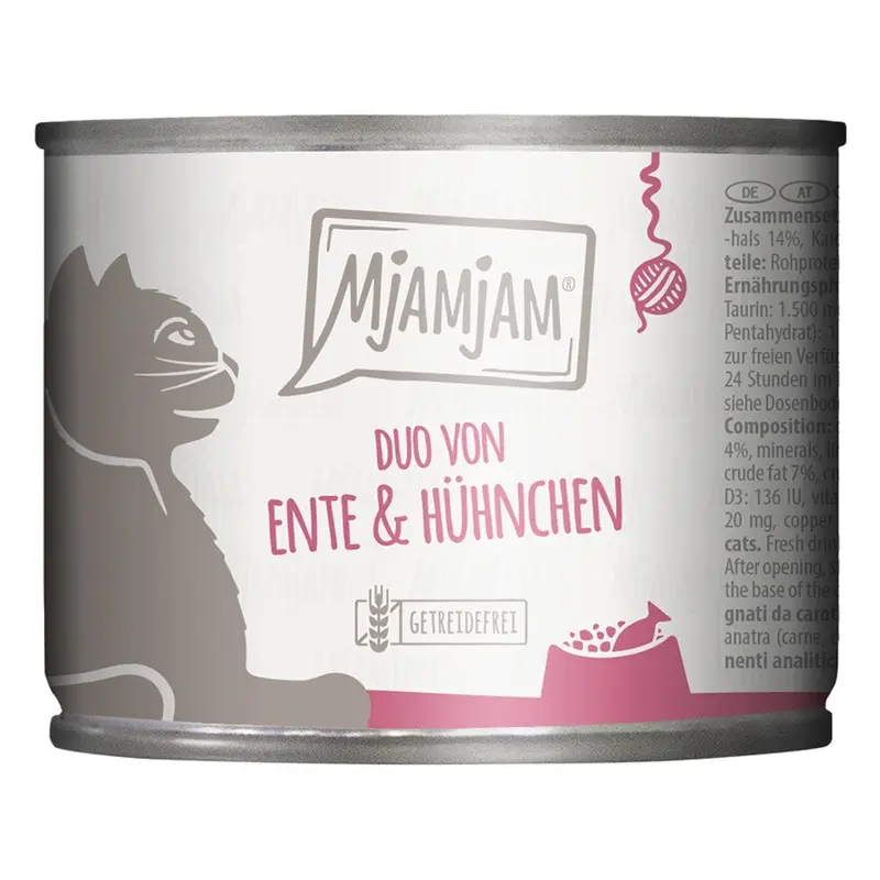 Mjamjam Duo 6 X 200G - Duck & Chicken