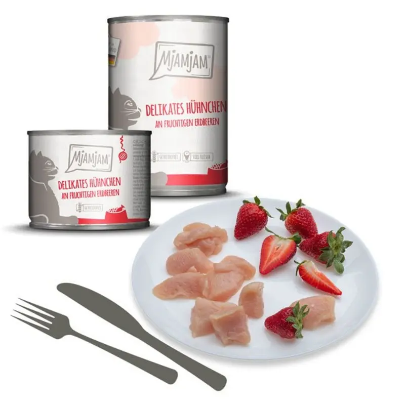 Mjamjam - Delicate Chicken With Fruity Strawberries | : 100G