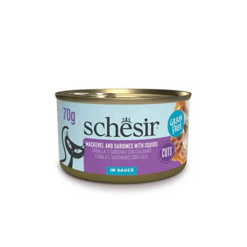 Schesir Mackerel And Sardines With Squid In Sauce | : 70G