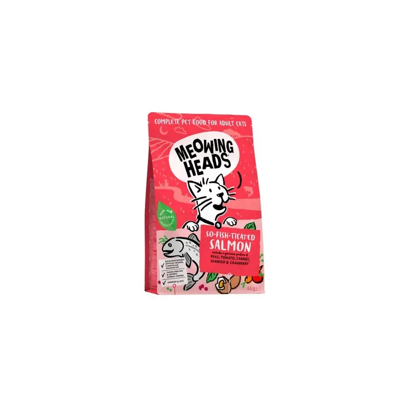 Barking & Meowing Heads Salmon Meowing Heads So-Fish-Ticated X 1 4Kg