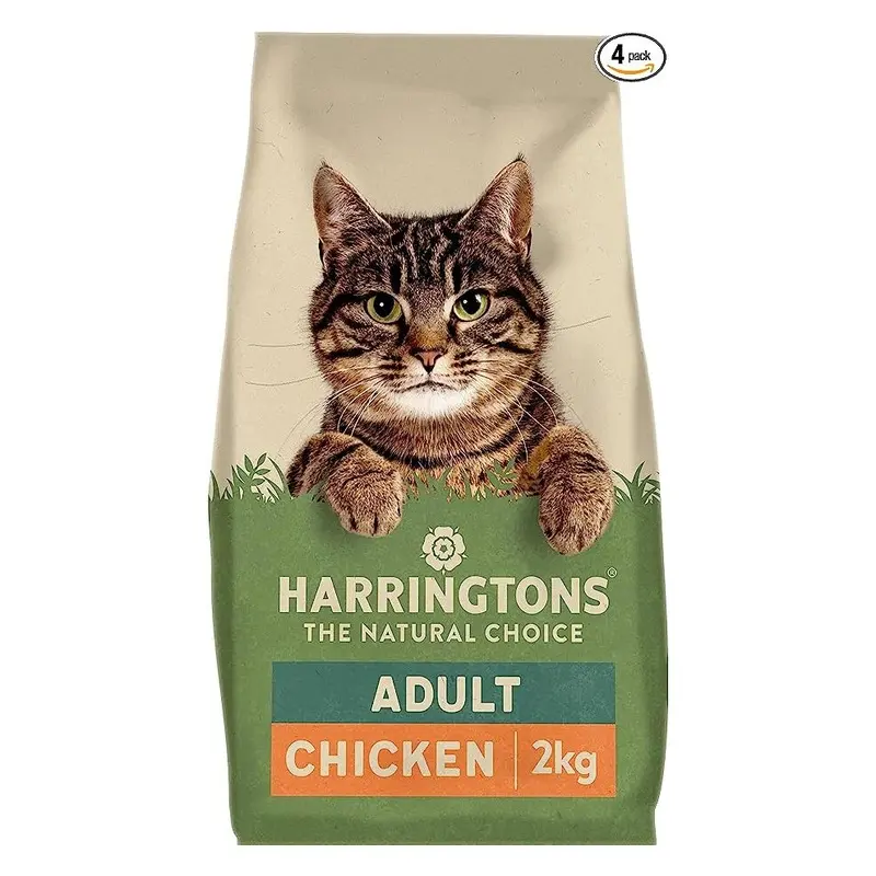 Harringtons Complete Dry Cat Food With Freshly Prepared Chicken - 4X2kg Size 8