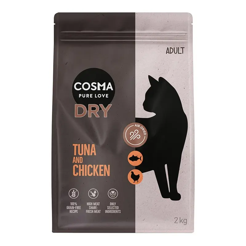 Cosma Tuna & Chicken Dry Food - 2Kg