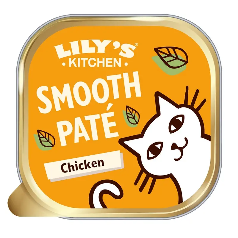 Lilys Kitchen Chicken Pate Wet Adult Cat Food 85G