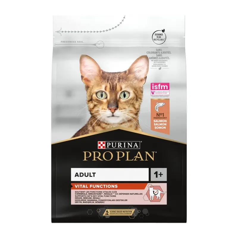 Pro Plan Purina Adult Vital Functions - Salmon - 3Kg