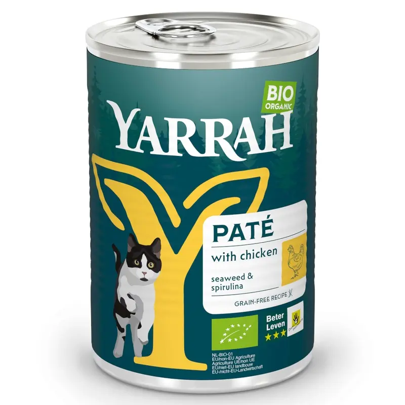 Yarrah Organic Pt 6 X 400G - Organic Chicken