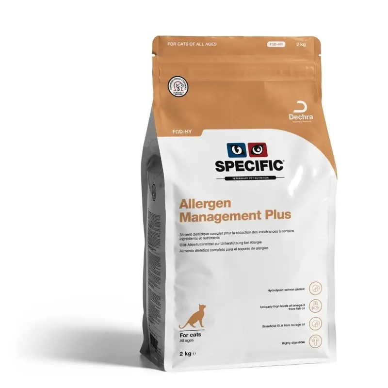 Dechra (2Kg) Specific Fod-Hy Cat Allergy Management Plus 2Kg