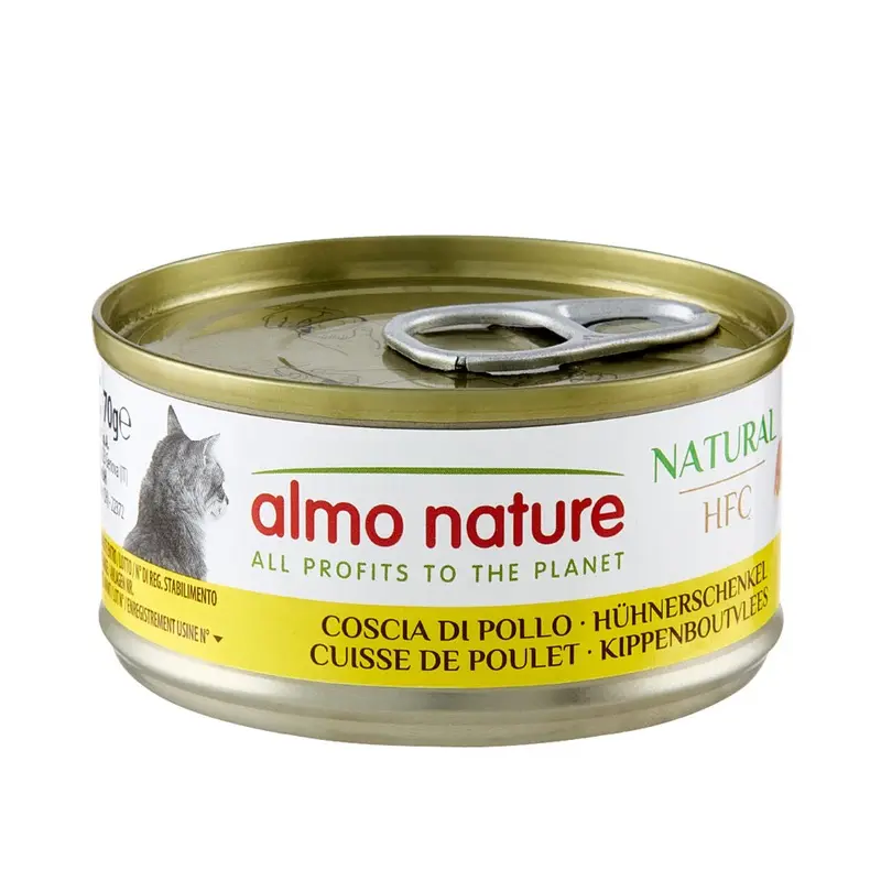Almo Nature 70G Almo Nature Classic For Cats 6 X 70G - Hfc Natural Chicken Drumstick