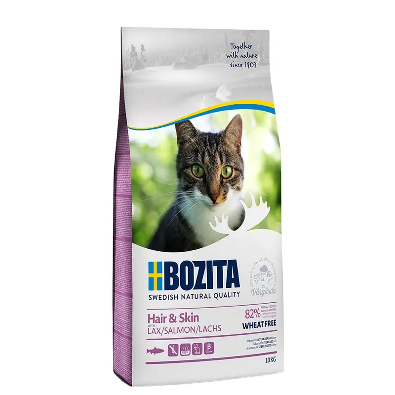 Bozita Wheat Free Hair & Skin - Salmon - 10Kg