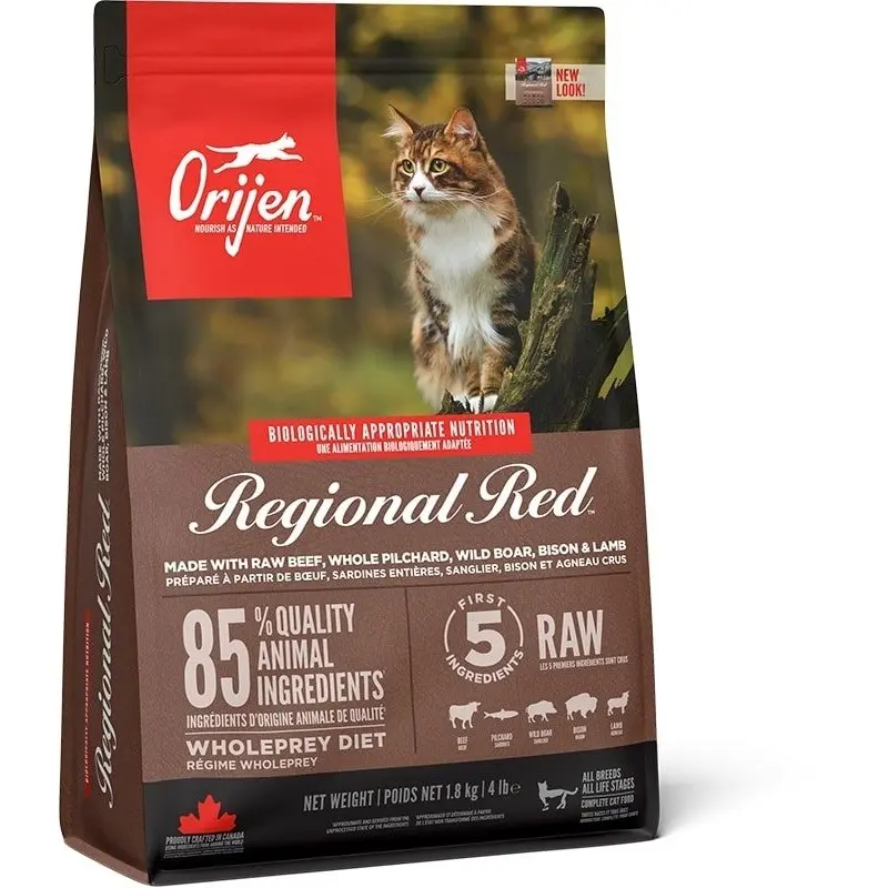 Orijen Cat Regional Cat Food - Red 1.8Kg