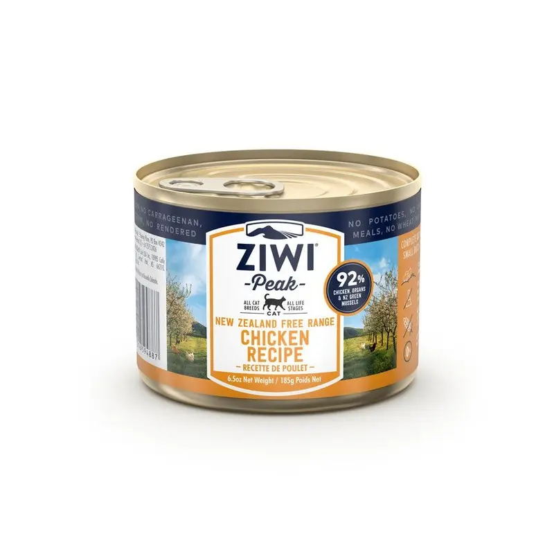 Ziwi Peak Green Cat Wet Free-Range Chicken Tin | : 185G