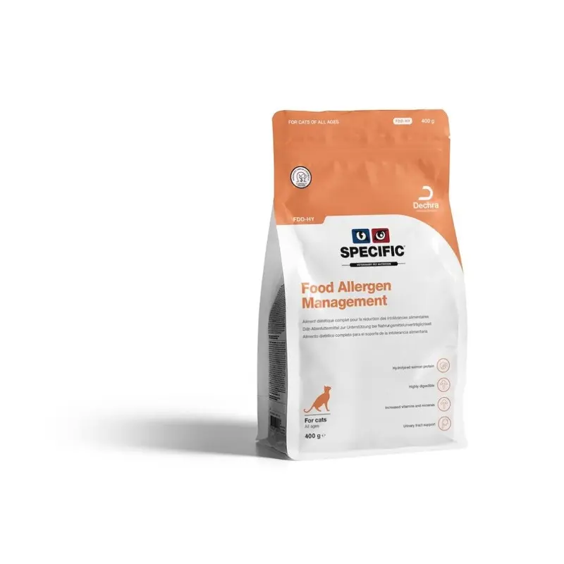 Dechra (400G X 4) Specific Fdd-Hy Cat Food Allergy Management 400G