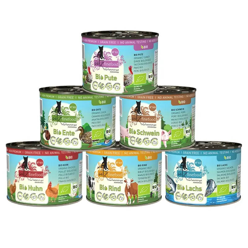 Catz Finefood Organic Mixed Trial Packs - Mixed Trial Pack: 6 Varieties (6 X 200G)