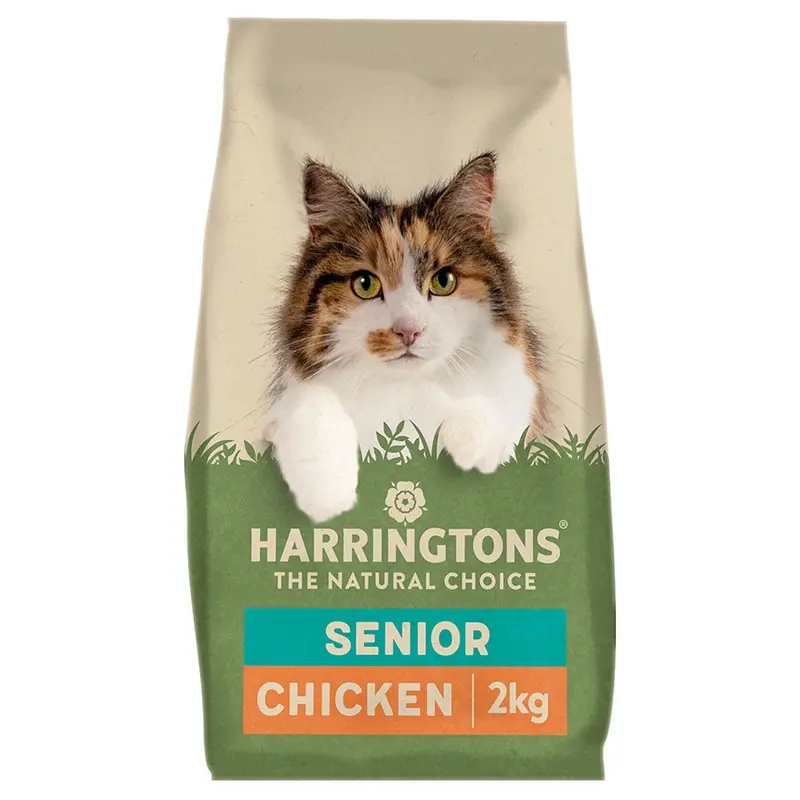Harringtons Dry Senior Cat Food Chicken 2Kg