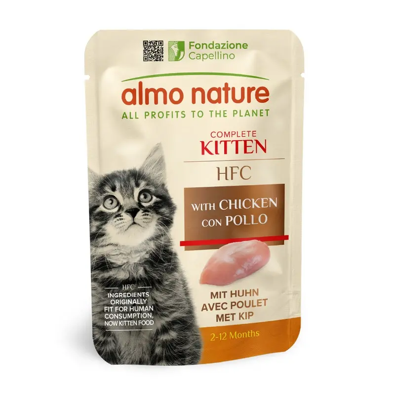 Almo Nature Hfc Kitten 6 X 55G - Chicken