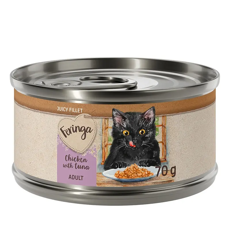 Feringa Juicy Fillet 12 X 70G - Chicken With Tuna (12 X 70G)