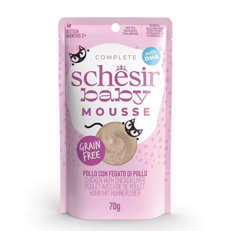 Schesir Baby Chicken With Chicken Liver Mousse | : 70G