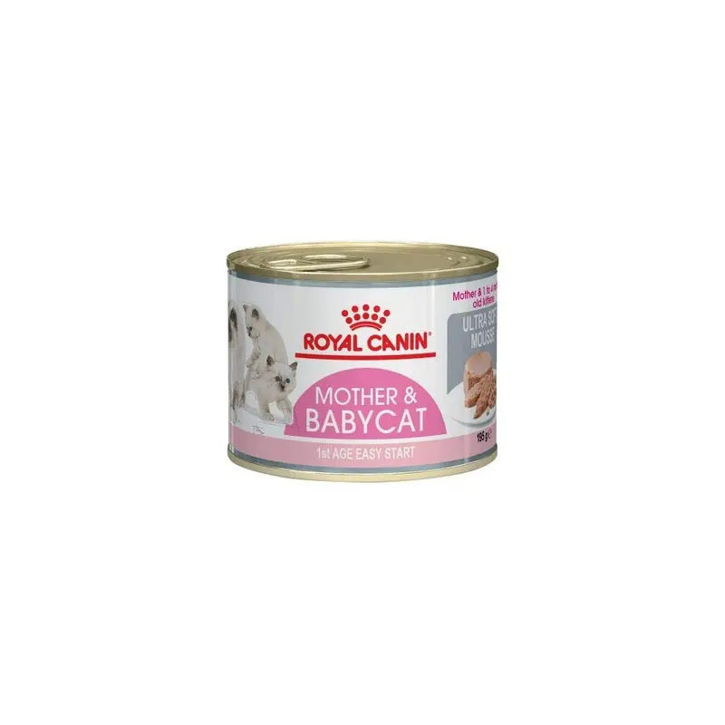 Royal Canin First Age Mother & Babycat Mousse X 195G Size 6