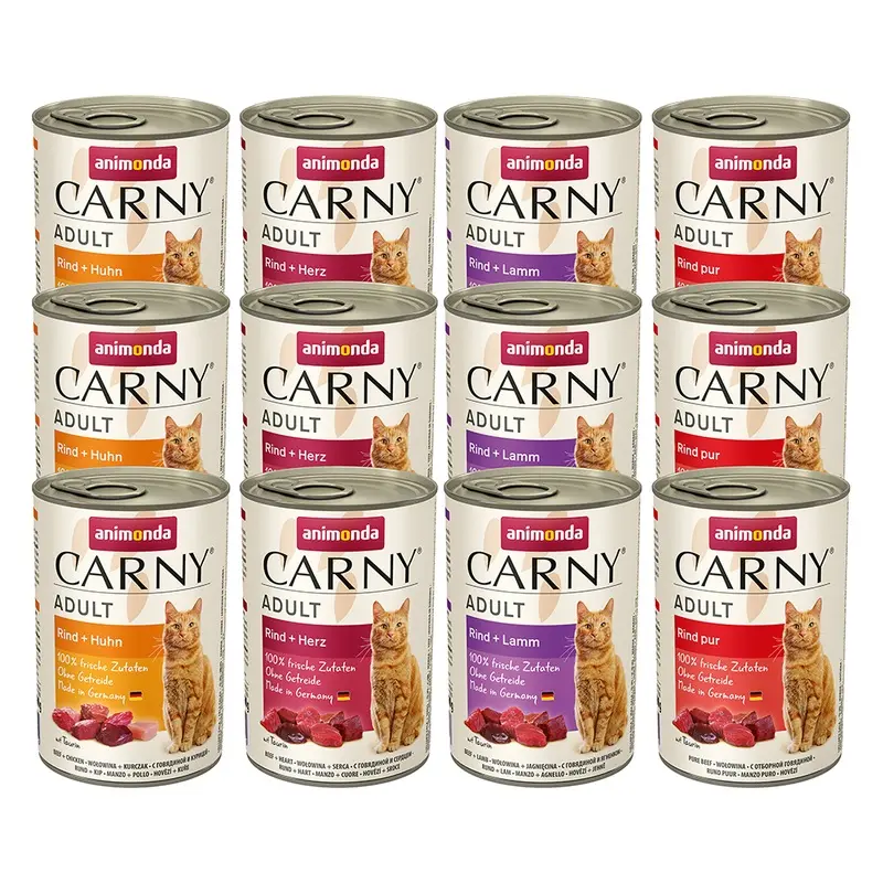 Animonda Carny Adult Saver Pack 12 X 400G - Beef Varieties