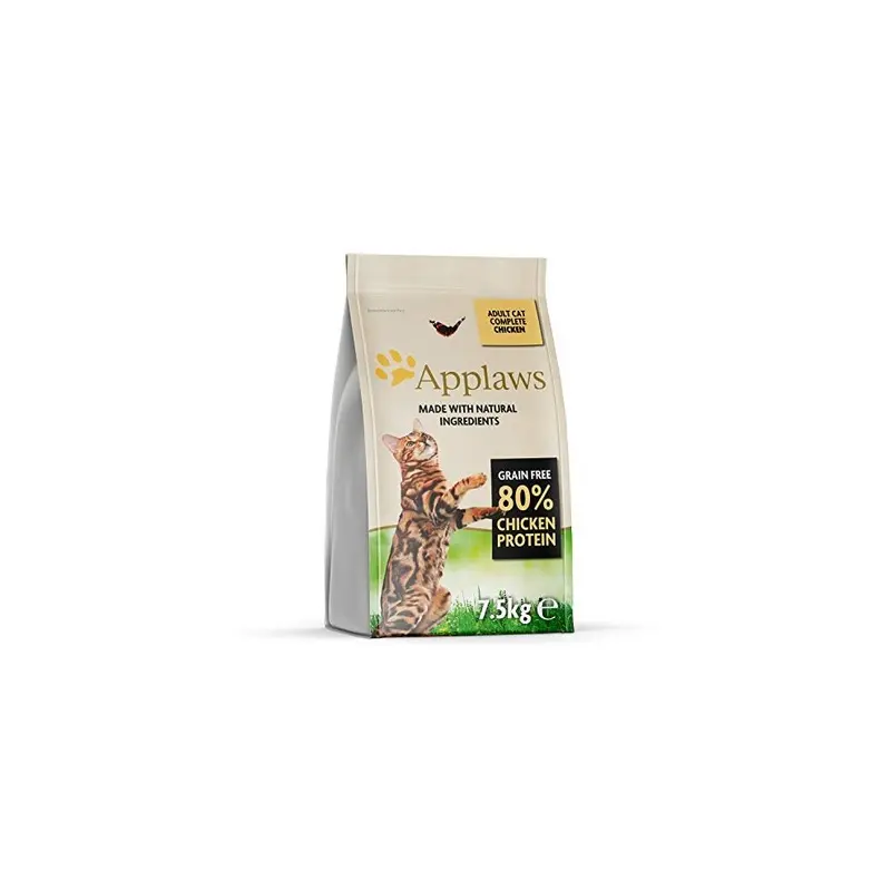 Applaws Grain Complete Natural Dry Cat Food, Free, Adult, Chicken, 7.5Kg