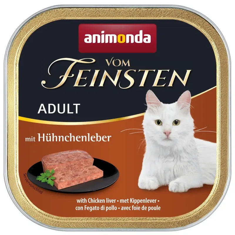 Animonda Vom Feinsten Adult 6 X 100G - Chicken Liver