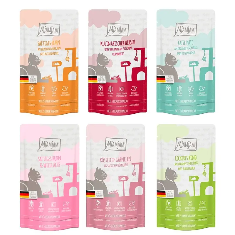 Mjamjam Mixed Pack 12 X 125G - Mixed Pack (6 Varieties)