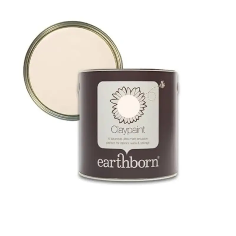 Earthborn Clay Paint 2.5L Justwhite