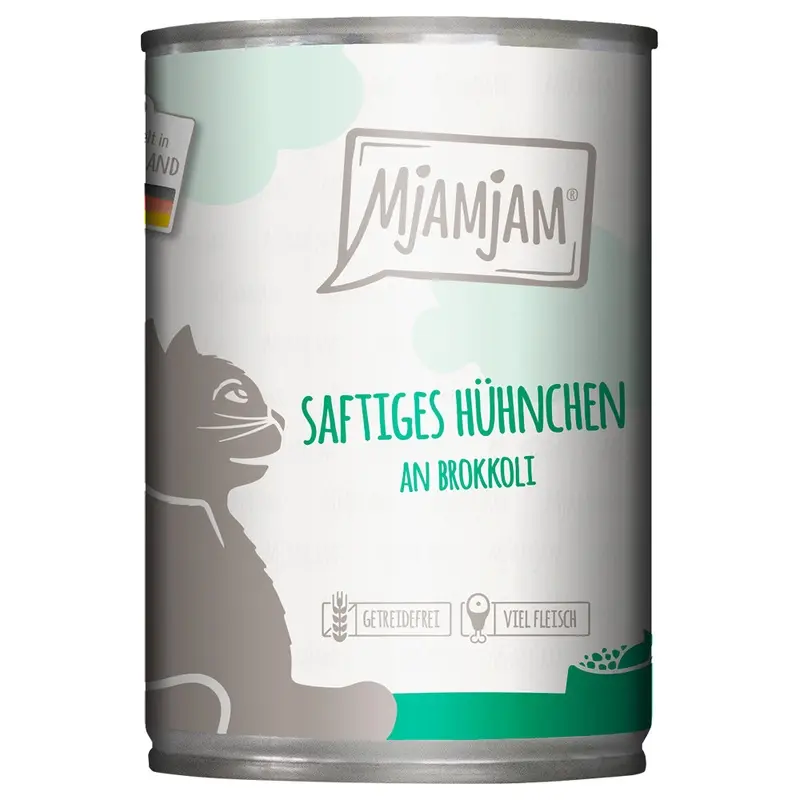 Mjamjam 6 X 400G - Juicy Chicken With Broccoli