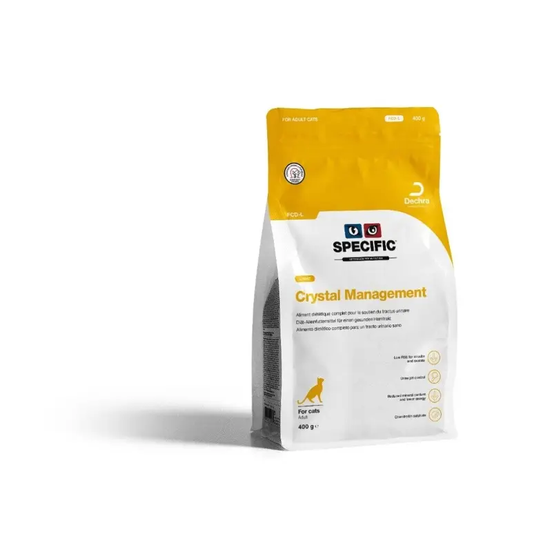 Dechra Light (400G X 4) Specific Fcd-L Crystal Management Cat Food 400G