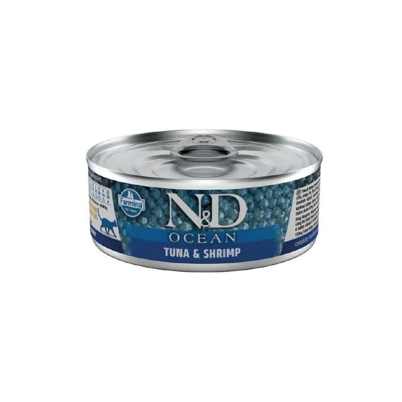 N&D Farmina Cat Adult Cat Ocean Tuna & Shrimp Size 3