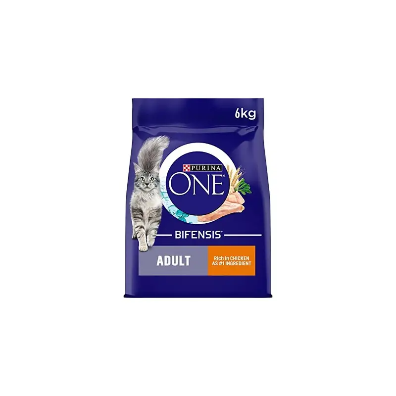 New Purina One Adult Dry Cat Food Rich In Chicken, Pack Of 1 59798 6Kg