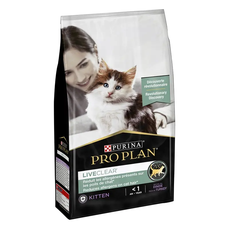 Pro Plan Purina Liveclear Kitten - Turkey - 1.4Kg