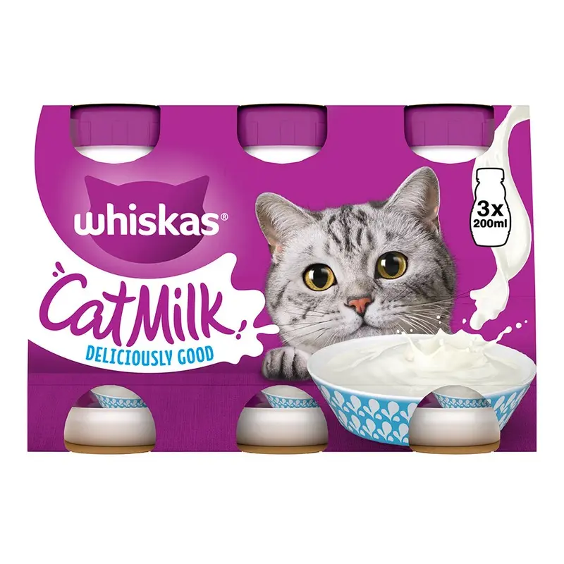 Whiskas Cat Milk (3X200ml) - Pack Of Size 2