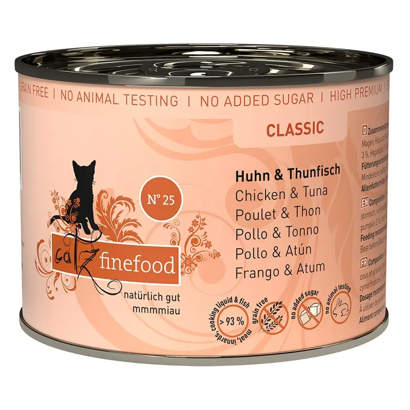 Catz Finefood Can 6 X 200G - Chicken & Tuna