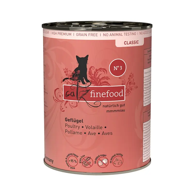 Catz Finefood Can 6 X 400G - Poultry