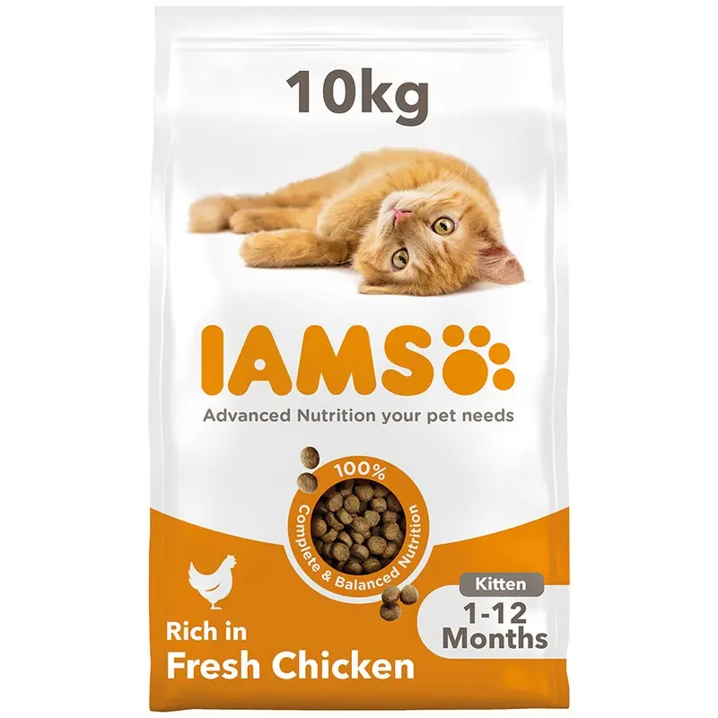 Iams Dry Kitten Food Chicken 10Kg