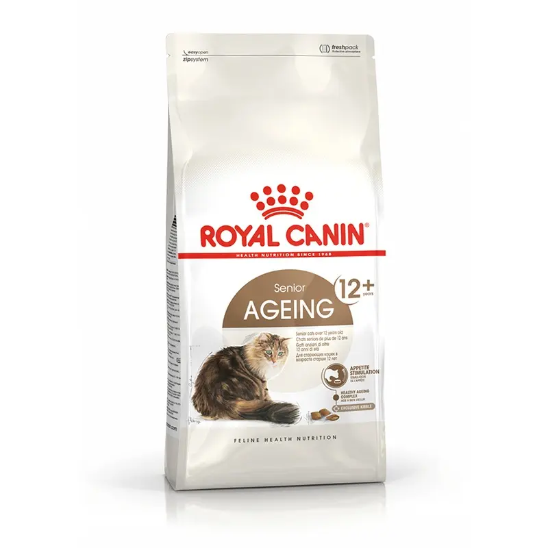 Royal Canin Feline Ageing 12+ Dry Senior Cat Food 2Kg