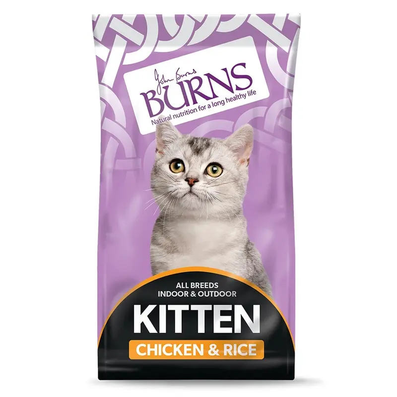 Burns Nutrition Natural Original Kitten Food Chicken and Rice 1.5 kg