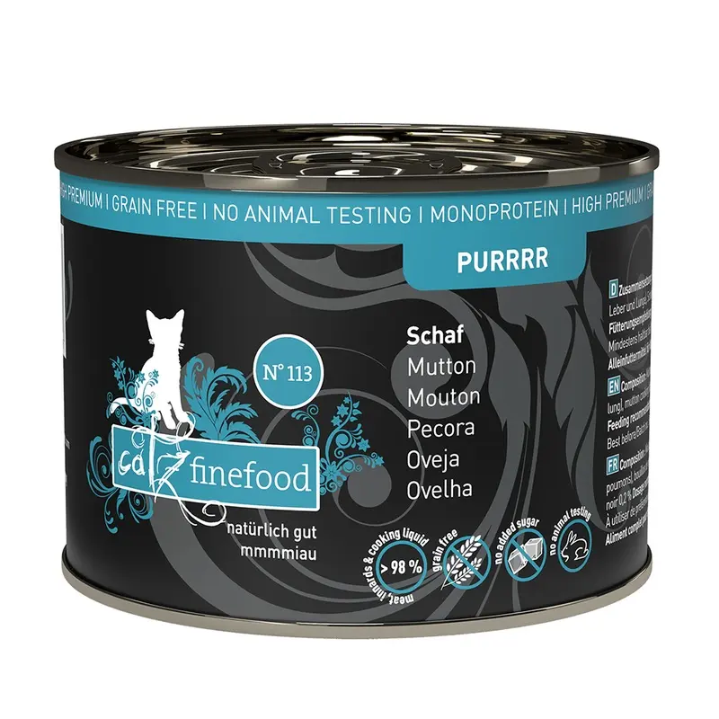 Catz Finefood Purrrr Can Mixed Trial Pack 6 X 200G - Mutton