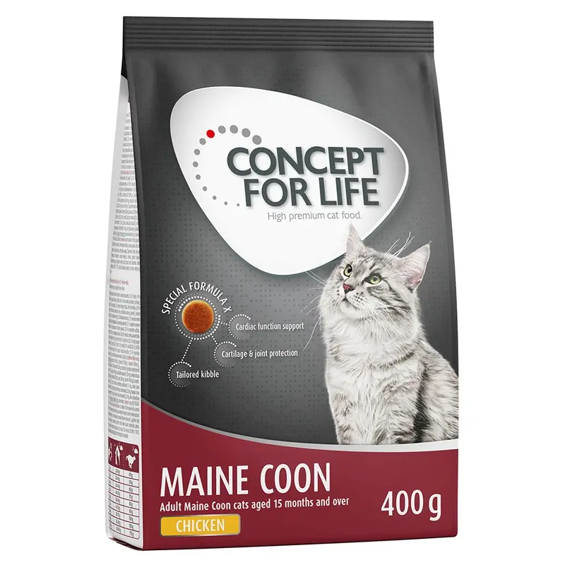 Concept For Life 400G Dry Cat Food - 10% Off! * - Maine Coon Adult (400G)