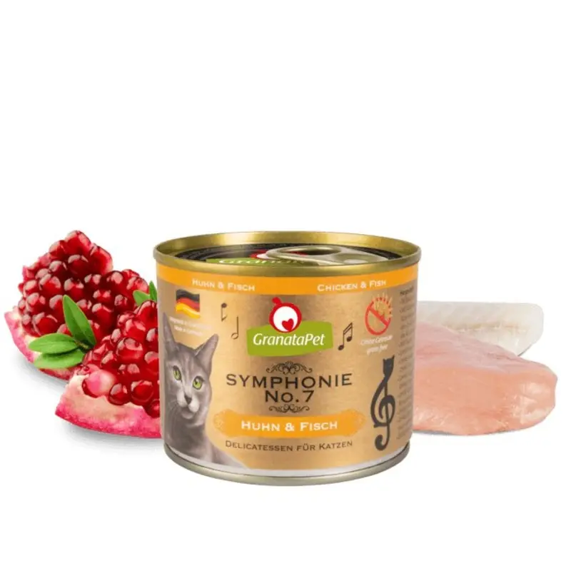 Granatapet Salmon Cat Symphonie No. Chicken & Fish | : 6*200G Size 7