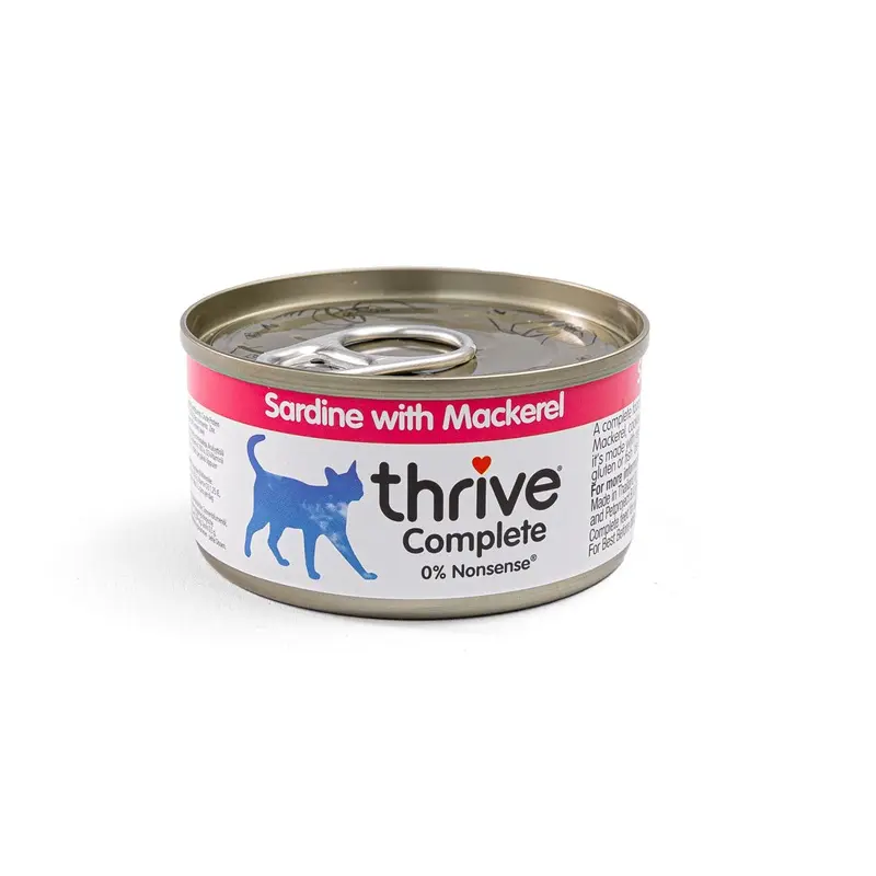 Thrive Sardine And Mackerel Complete Wet Cat Food Size 12