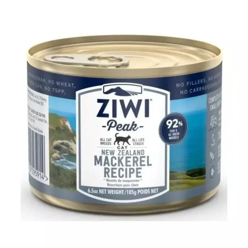 Ziwi Peak Blue/Dark Cat Wet Mackerel Recipe Tin | : 185G