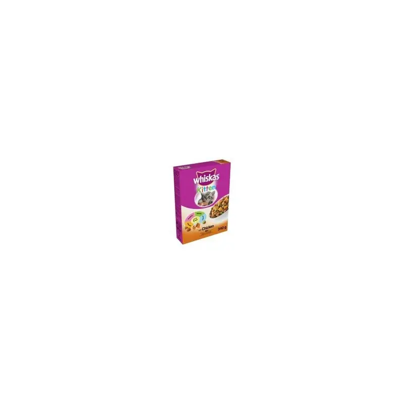 Mars Whiskas 2-12 Months Kitten Complete Dry With Chicken - 134735 340G