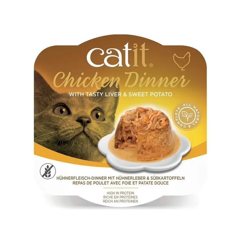 New Catit Chicken Dinner (Liver & Sweet Potato, 80 G)