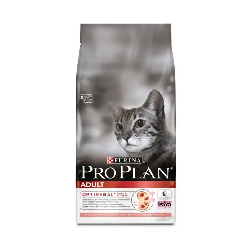 New Purina Pro Plan Cat Optirenal Adult & Rice Salmon 5120622 3Kg