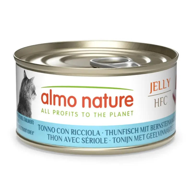 Almo Nature Hfc Jelly 6 X 70G - Tuna With Amberjack