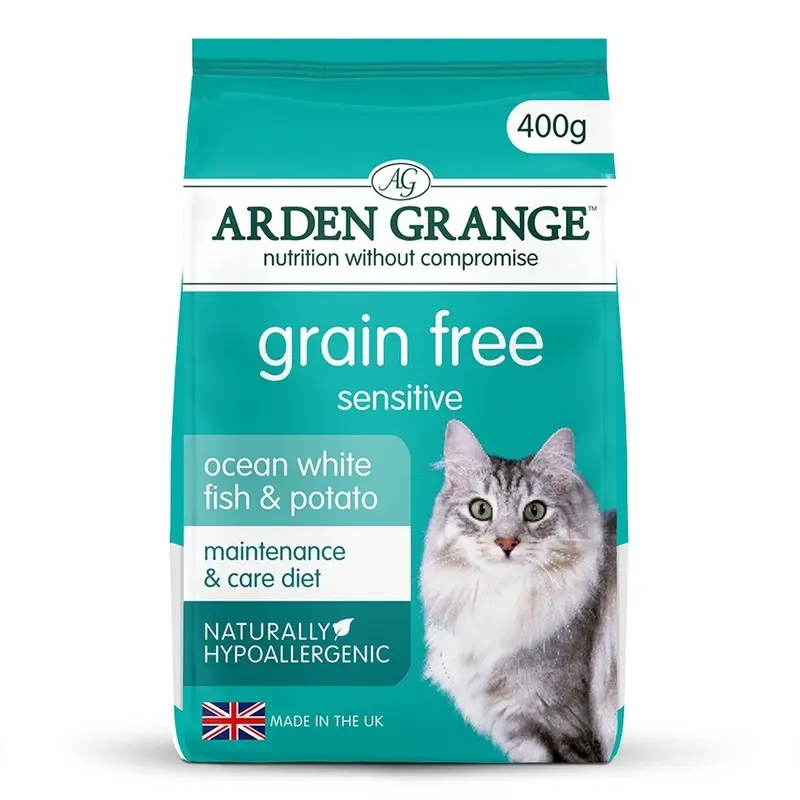 Arden Grange Sensitive Fish And Potato Free Cat Food - Grain 400G