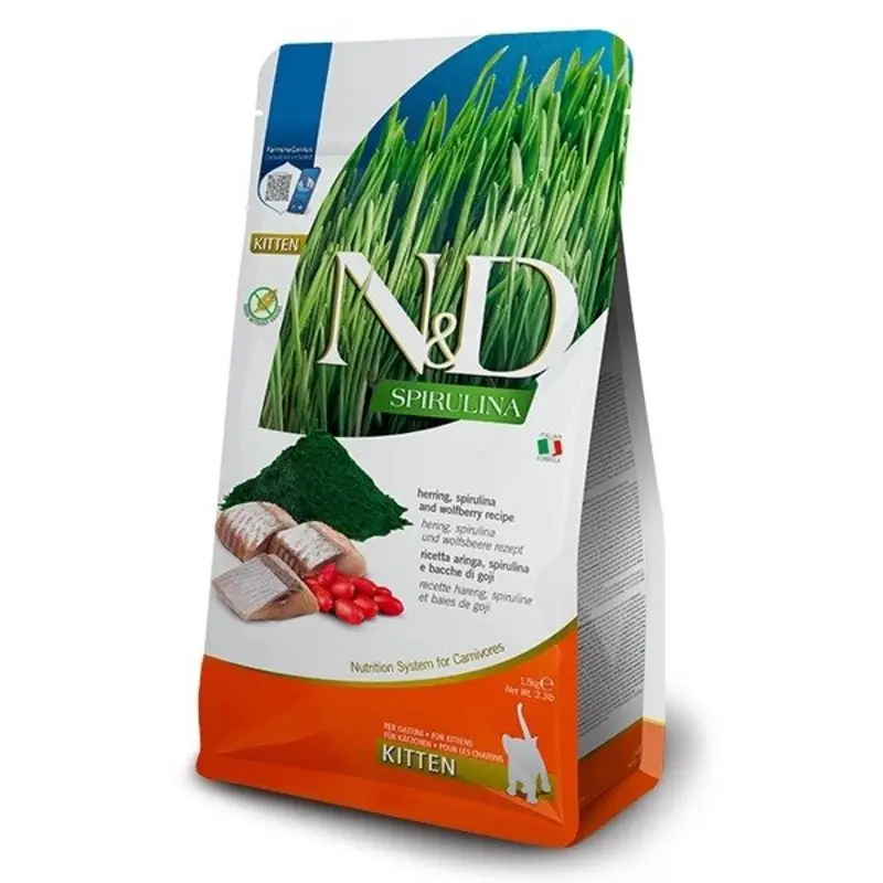 Farmina Nandd Spirulina In Herring For Kittens - Grain 1.5Kg